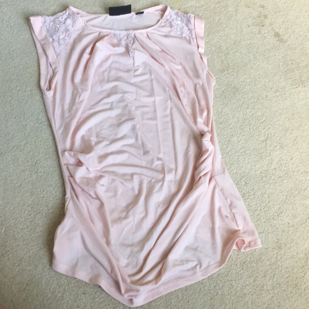 Pink pretty tank top